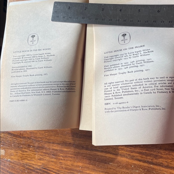 7 Little House Books By Laura Ingalls Wilder Kids Chapter Paperback Vintage 1981 - Picture 8 of 14